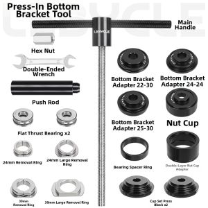 LEBYCLE | Bike BB Tool for Press-fit Bottom Bracket Installation and Removal BB86 PF30 92 EVO 386