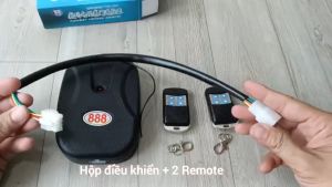 Bộ điều khiển từ xa 2 remote  đảo chiều cửa cuốn 888 tần số 433Mhz