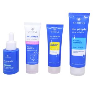 Paket Emina Ms Pimple Acne Solutions / Emina Ms Pimple Series / Paket Skincare Remaja