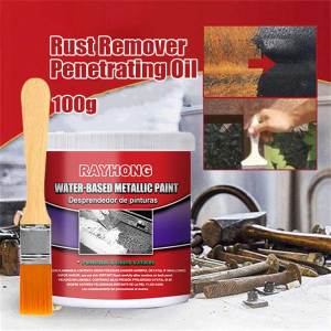 100g Car Rust Remover Penetrating Oil Auto Anti-rust Paste Water-based Paint Rust Remover