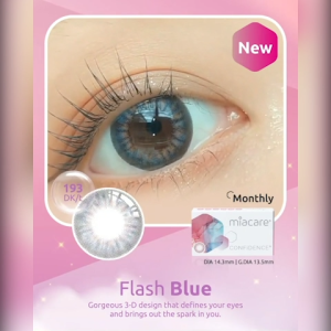 evo miacare CONFiDENCE Flash Colour Silicone Hydrogel Monthly Contact Lenses (2 pcs)