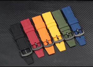 Strap 22mm dan 24mm tali jam tangan karet silikon tali jam tangan rubber silicon dan tali jam tangan 22mm dan 24mm aksesoris jam tangan silicon