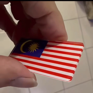 HIGH QUALITY LENCANA MALAYSIA(IRON ON / STAINLESS STELL PIN)