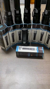 high-power flashlight mini portable flashlight rechargeable LED flashlight lightweight outdoor hiking camping carry-on flashlight