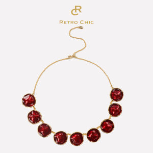 Vintage Ripple Design Necklace