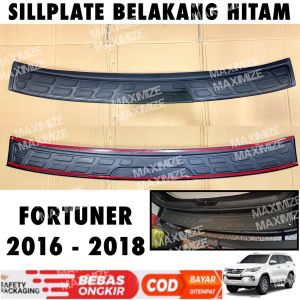 Sillplate Belakang All New Fortuner 2016 2018 Hitam