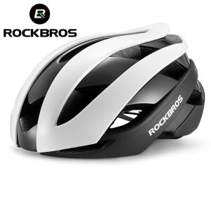 หมวกกันน็อค ROCKBROS สำหรับผู้ชายผู้หญิงหมวกนิรภัยสำหรับจักรยานจักรยานเสือหมอบ MTB เบาพิเศษกันน๊อคกันนหมวกกันน็อคสำหรับเล่นสเก็ตบอร์ดแบบปรับได้