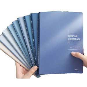 Morningside Handmade Sewing Notebook A516K A4 Diary Exercise Book Plan Book Ins Notebook Binding Flat Outlined Cheap College Student