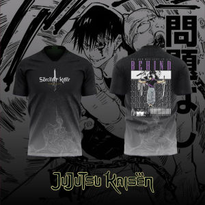 Bandai | 2026 Bandai Jujutsu Kaisen Anime TOJI TOJI FUSHIGURO 3D Print Football Jersey for Mens Tshirt Summer Sports Casual Tees Kids