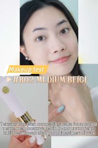 FOUNDATION FLAWLESS MATTE MOISTURIZE WITH LIGHT SKIN LONG LASTING & WATERPROOF F01