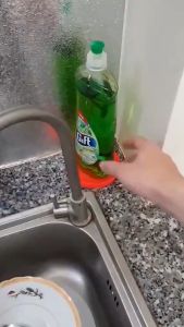 Vòi hút nước rửa chén bộ vòi xịt nước rửa bát tự bơm hút dầu rửa bát ống dẫn 12m | Bộ vòi bình xịt nước rửa chén 500ml