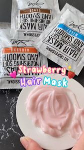 MX Professional Hair Mask 30ml: Masker Perawatan Rambut Gingseng & Milky & Choco & Strawberry