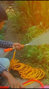 IKURA TOOLS Stick Sprayer Mesin Cuci Mobil Motor Kendaraan Perkebunan Tanaman Kepala Semprotan Tembakan Mesin Tekanan Tinggi Gun High Pressure Jet Cleaner - Nozzle Sprayer Water Gun Jet Cleaner Quick Release Adaptor 1/4" Plus Foam Lance Nozzle Tip 5Pcs