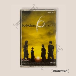 Bodyslam อัลบั้ม Believe เทปเพลง เทปคาสเซ็ต เทปคาสเซ็ท Cassette Tape เทปเพลงไทย