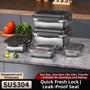 Stainless Steel Sealed Storage Box large capacity