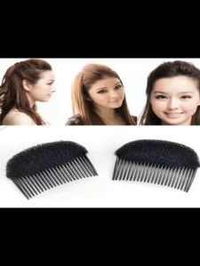 Black Combs Fashion Hair Combs Ornaments Hair Bun Maker Braid DIY Tool Hair Accessories