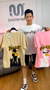 INSIDEMEN - Áo Thun Ngắn Tay Nam Form Rộng ITS056S3