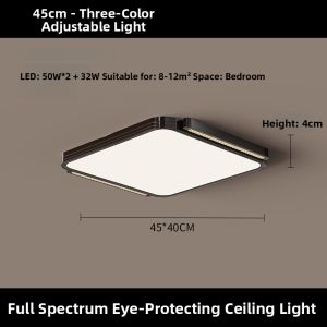 FANZHEN | Triple-color Eye-protection Ultra-thin Square Ceiling Light