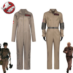 Ghostbusters Frozen Cosplay Costume Suit Stage Performance Halloween One-Piece Outfit Captures Ghosts And Devils in Winter