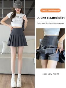 YINQING | High Waist A-line Trendy Skirt Good Drape Summer Skirt