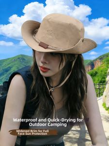 Zanning | Quick-Drying Waterproof Sun Protection Cowboy Hat
