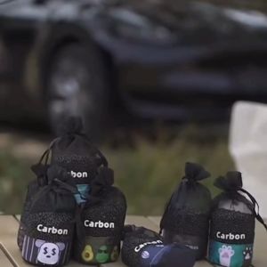 ถุงกลิ่น ฟอกอากาศ เกรดพรีเมี่ยม 300g ปล่อยประจุลบ รถยนต์ ถ่านดูดกลิ่น ถูกเสริมดูดกลิ่น ถูกเติมเต็มสูง กรองอากาศ ถูกจำลองดับกลิ่น ถูกจำลองดูดกลิ่น ถ่านหอม ใช้ Charcoal ดูกลิ่น