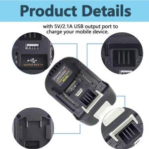 New Battery Adapter for Makita 18V Tools Convert for Dewalt /Milwaukee 18V Lithium Battery to Makita Tool Power Accessories