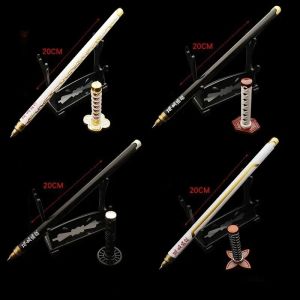 Signature Pen Anime Character Accessories Kamado Tanjirou Tomioka Giyuu Pen Samurai Sword Childrens Holiday Gifts