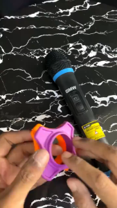 (BISA COD) PROMO GELANG RING KARET SILICONE PENGAMAN MIC MICROPHONE MIKROFONE ANTI SLIP WARNA WARNI