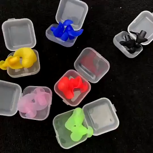 1Pair Waterproof Swimming Spiral Earplugs Silicone Adults Kid Child Ear Plug Earplugs for Swimming