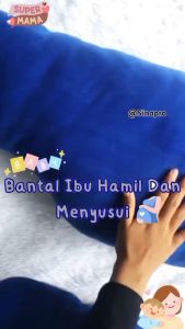 Bantal Ibu Hamil | Maternity Pillow | Bantal Penopang Perut Kasur Hamil