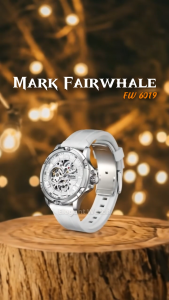 ORIGINAL Jam Tangan Pria Mark Fairwhale 6019 Automatic Cowok Garansi Resmi 1 Tahun -  Rubber