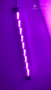 Đèn led tròn XML 4 hàng bóng (N) tăng màu đỏ vàng trắng cho cá rồng đèn led đặt chìm cho bể cá