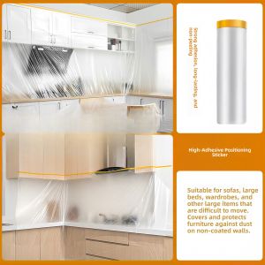 Disposable Dust Protection Plastic Film for Furniture