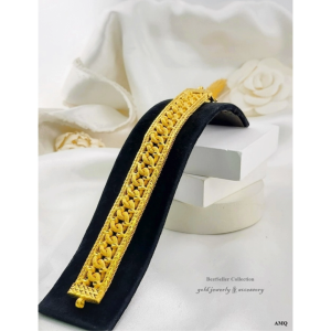 สร้อยข้อมือ เลสข้อมือ งานหุ้มทองคำแท้ 24k งานสวยพรีเมียม สวยเทียบทองแท้