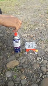 Kompor Camping Gas Kovar Portable Mini Model Kotak GSF Kompor Kotak Kecil Camping Portable