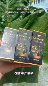 VELLSAR 3pcs MOROCCAN HAIR OIL HAIR CARE ESSENTIAL OIL Improves Dryness Roughness Tangling hair - Hair Treatment Hair Comfort Haircare