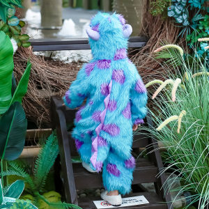 Halloween Dinosaur Baby Romper Suit Cartoon Sullivan One-Piece Clothes Childrens Animal Costume Outfit Long Sleeve Cotton Polyester