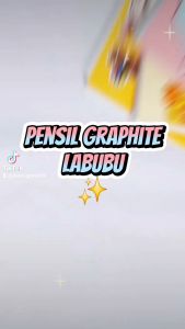 Pensil Graphite LABUBU Super Imut Lucu Ready 3 Warna / Pensil Grafit Labubu Alat Tulis Sekolah Anak Terlengkap Kualitas Terbaik Harga Termurah Bisa Grosir dan COD