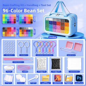 XIONGBUFAN | Complete DIY Craft Set Bead Fuse Kit with Iron