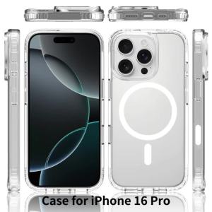 Camera Control Capture Button Case Cover For iPhone 17 Air 16 Pro Max Plus Magsafe Mag Safe 16Pro 16Plus 17Pro Phone Accessories