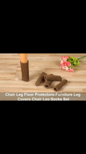 Chair Leg Cover Knitted Table Leg Foot Pad Chair Leg Protector Anti Slip Pembalut Penutup Sarung Kaki Kerusi Meja