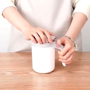 380ml Automatic Mixing Cup Stainless Steel Coffee Milk Self Mixing Magnetic Cup Creative Blender Exquisite Gift
