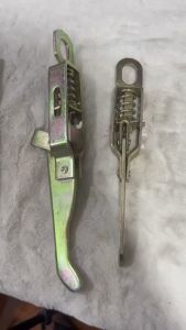 Khóa thùng xe tải. Khóa đuôi tôp xe ba hác chất liệu thép.