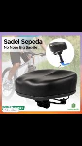 KING SHENGXIN Dudukan Jok Sadel Sepeda empuk nyaman dipakai No Nose Big Bicycle Saddle Style -
