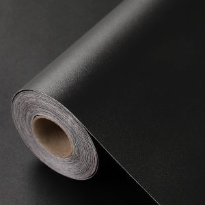 Black White 3D PVC Self Adhesive Vinyl Wallpaper Stickers for Kitchen Cabinets Living Room Wall Furniture Home Decor
