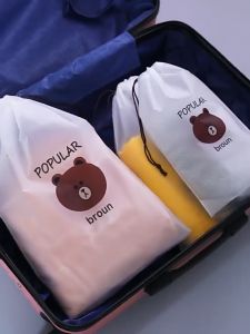 Travel Pouch Organizer Sabun Makeup Kosmetik Bag Baju Anti Air Waterproof