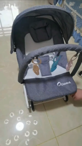 baby rocking chair 0-2 years old can sit lying With mosquito net foldable detachable newborn cradles bassinets