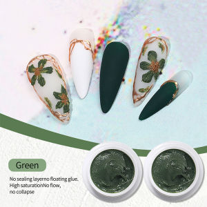 2pcs Gel Nail Art Plaster Effect 3D Sand Texture No Need Top Coat Gel Polish UV Nail Polish Lacquer Varnish
