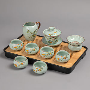 PUQI | Luxury Dry Brew Tea Set For Home & Office Use